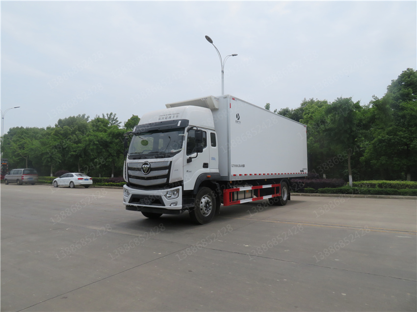 福田歐航7.9米冷藏運輸車_CLT5180XLCBJ6型冷藏車