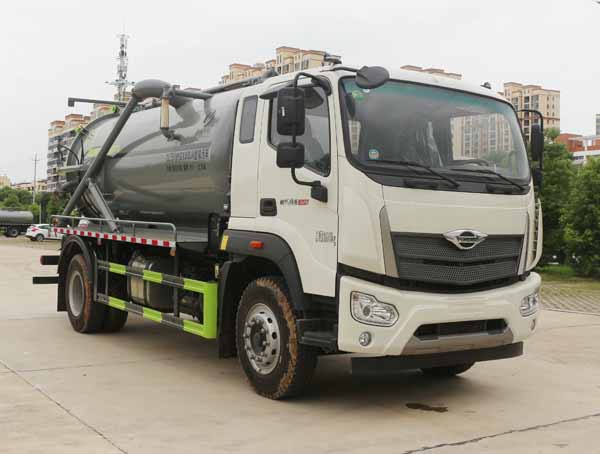 福田領航ES7 12方吸污車|CLT5184GXWBJ6型吸污車